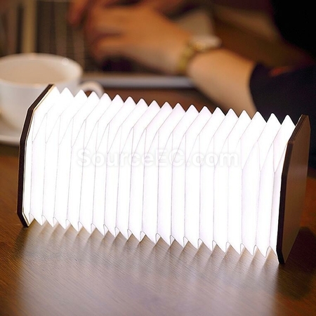 禮品訂造充電木質風琴LED燈紀念品