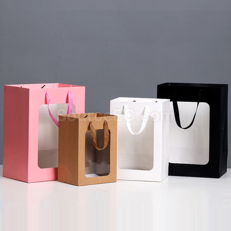 禮品訂造創意開窗禮品袋紀念品