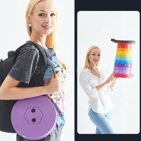 禮品訂造便攜式簡易伸縮凳紀念品