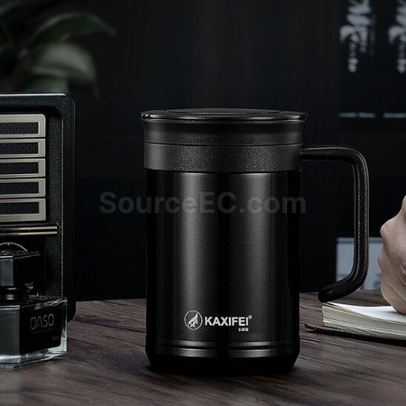 禮品訂造帶茶隔保溫杯紀念品