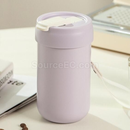 禮品訂造380ML車載吸管咖啡杯紀念品