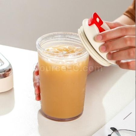 禮品訂造430ML塑料咖啡杯紀念品