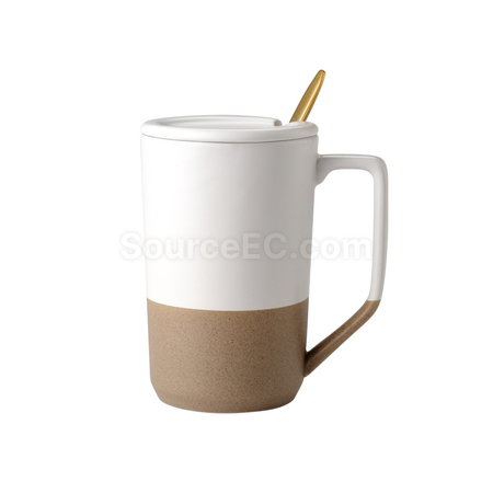 禮品訂造拼色陶瓷杯紀念品
