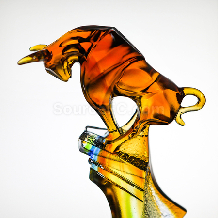 禮品訂造琉璃水晶獎座紀念品