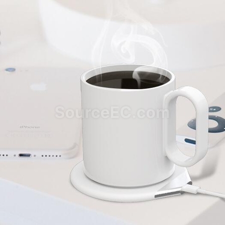 禮品訂造無線充電恒溫杯紀念品