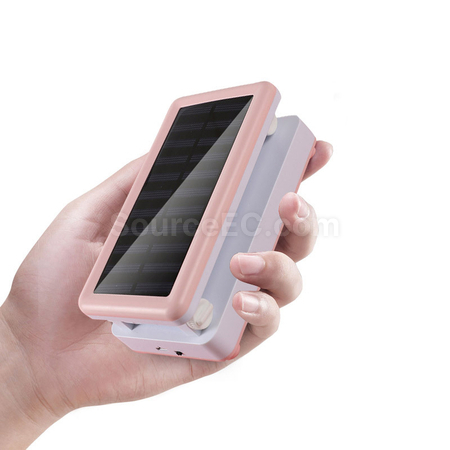 禮品訂造太陽能+USB充電折疊護眼檯燈紀念品