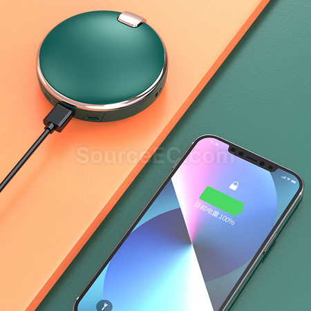 禮品訂造暖手寶化妝鏡移動電源紀念品