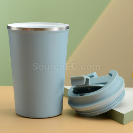 禮品訂造陶瓷內膽咖啡杯紀念品