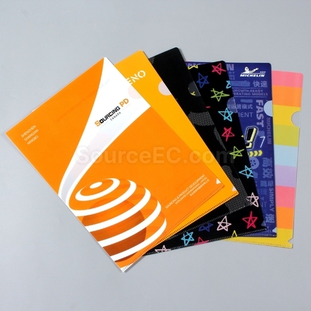 禮品訂造糖果色A4文件夾紀念品