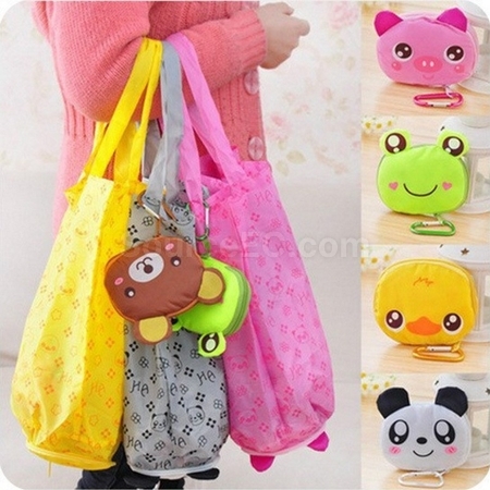 禮品訂造卡通摺疊購物袋紀念品