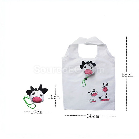 禮品訂造可摺疊兔仔環保袋紀念品