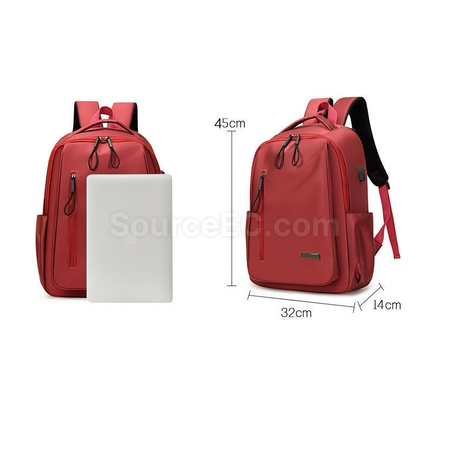 禮品訂造時尚雙肩電腦背囊紀念品
