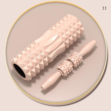 禮品訂造瑜伽空心浮點健身滾輪紀念品