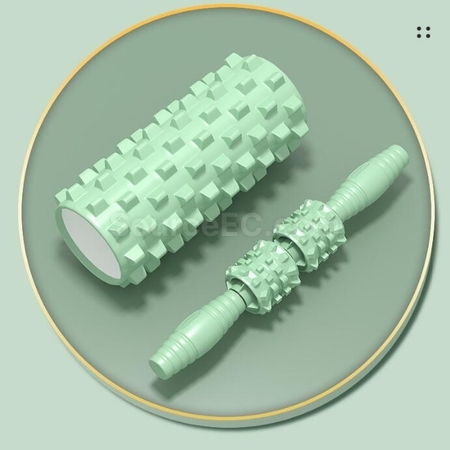 禮品訂造瑜伽空心浮點健身滾輪紀念品