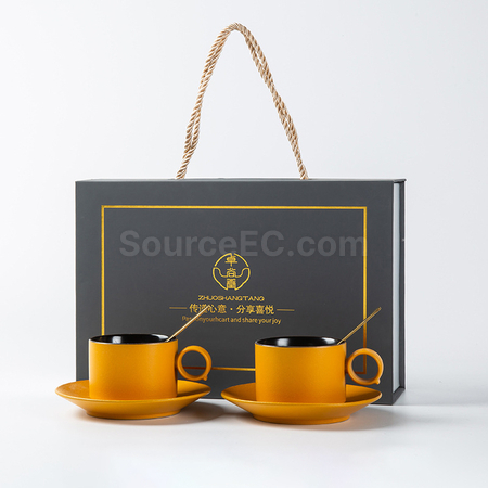 禮品訂造咖啡杯碟套裝	紀念品