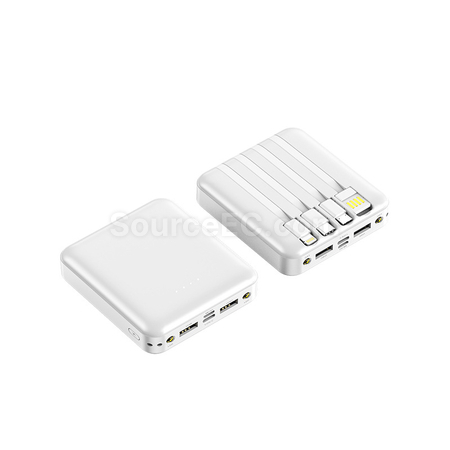 禮品訂造帶線移動電源紀念品