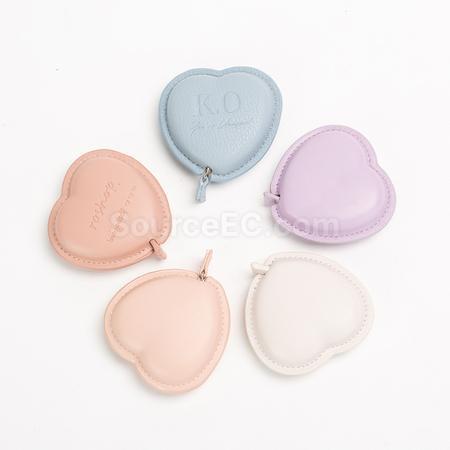禮品訂造心形PU捲尺紀念品