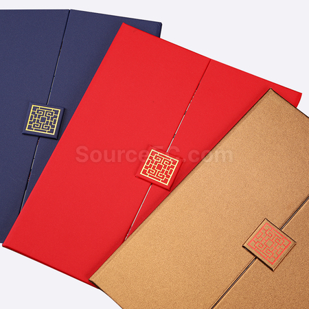 禮品訂造A4證書套紀念品