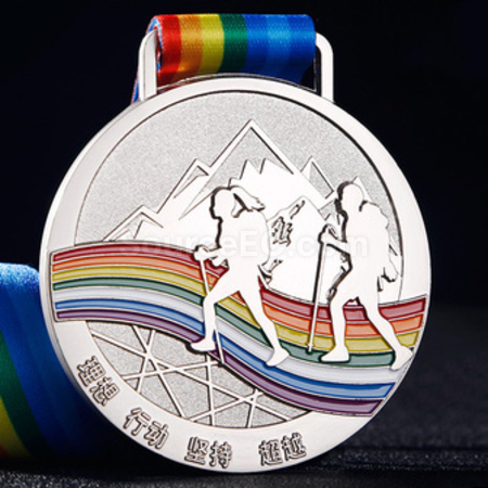 禮品訂造登山金屬獎牌紀念品