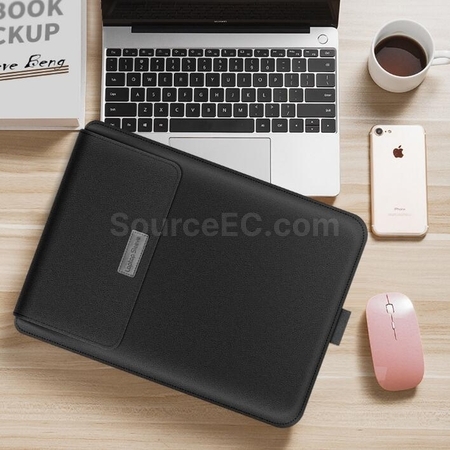 禮品訂造PU折疊通用款超薄防水電腦支架內膽包紀念品