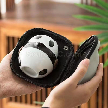 禮品訂造熊貓茶具組紀念品