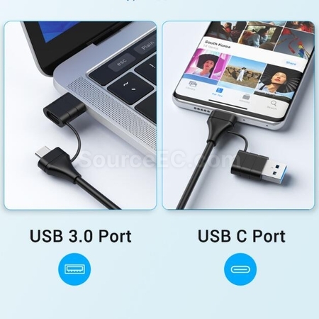 禮品訂造Type-c擴展塢15W無線快充紀念品