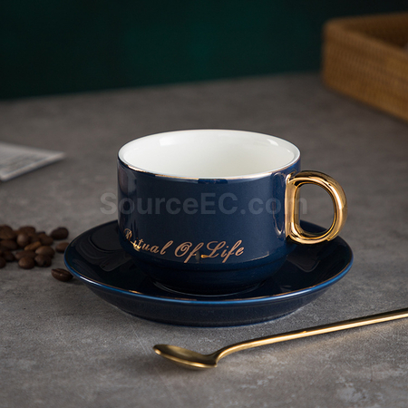 禮品訂造陶瓷咖啡杯套裝紀念品