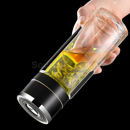 禮品訂造按壓一鍵開啟玻璃杯紀念品