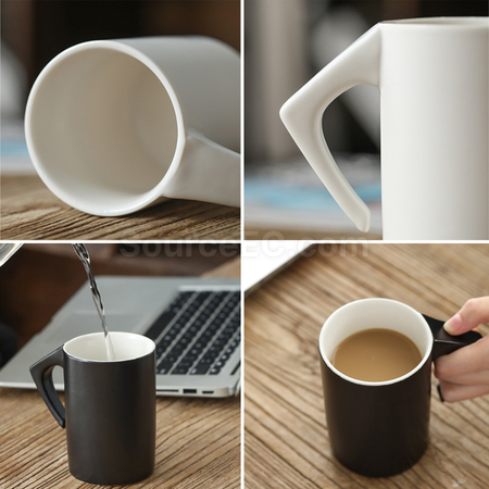 禮品訂造創意倒立陶瓷杯紀念品