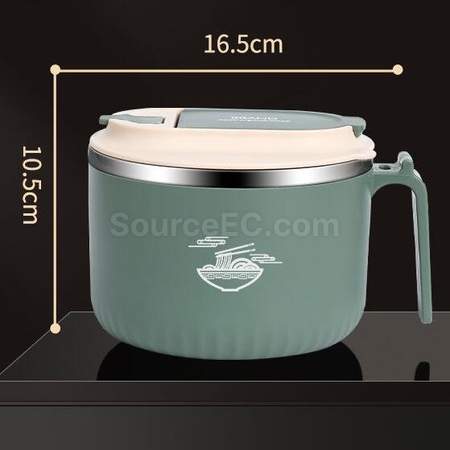 禮品訂造不鏽鋼萌趣泡麵碗紀念品