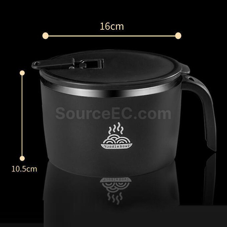 禮品訂造不鏽鋼萌趣泡麵碗紀念品