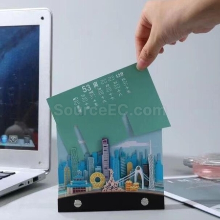 禮品訂造紙雕日曆定制紀念品