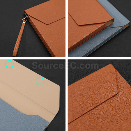 禮品訂造帶風琴 PU A4文件夾紀念品
