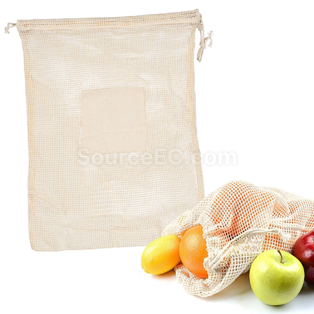 禮品訂造棉網布水果袋紀念品
