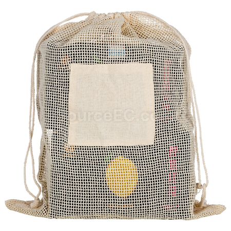 禮品訂造棉網布水果袋紀念品