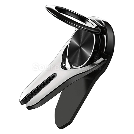 禮品訂造汽車出風口手機支架環紀念品