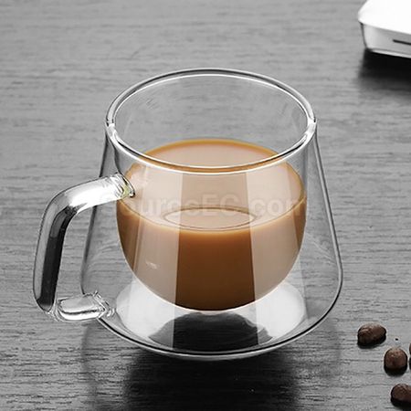 禮品訂造鑽石玻璃咖啡杯紀念品