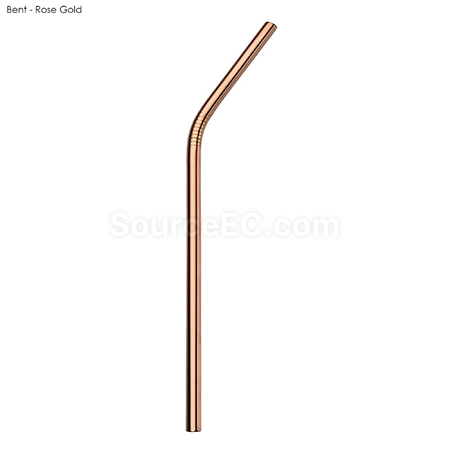 禮品訂造不銹鋼吸管8MM x 215MM紀念品