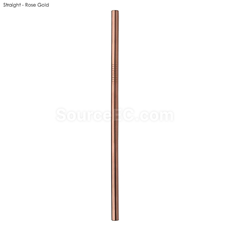 禮品訂造不銹鋼吸管8MM x 215MM紀念品