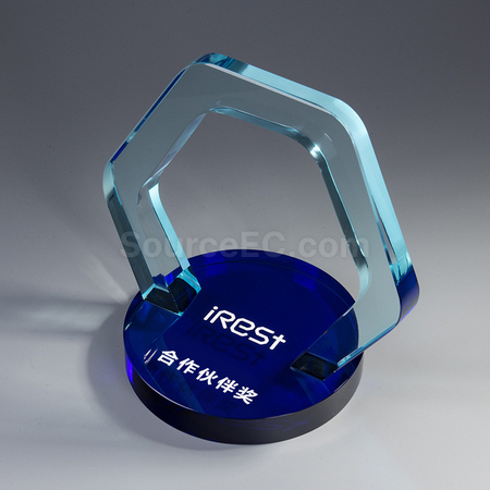 禮品訂造水晶獎座紀念品