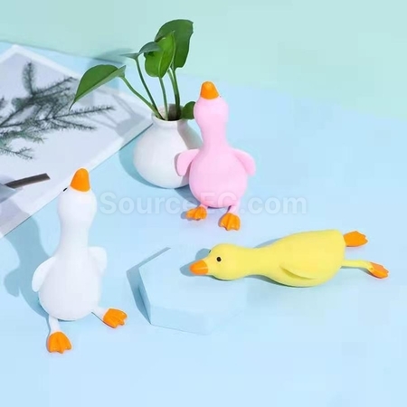禮品訂造大白鵝減壓玩具紀念品