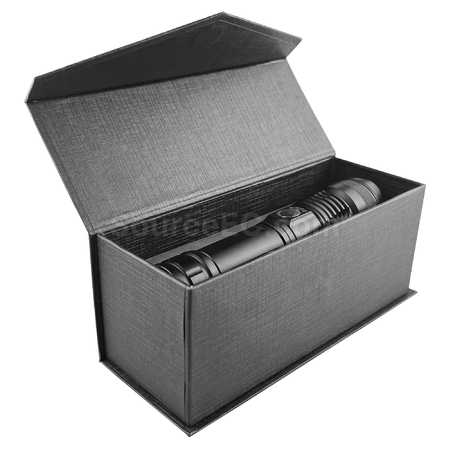 禮品訂造鋁合金強光USB充電手電筒 紀念品