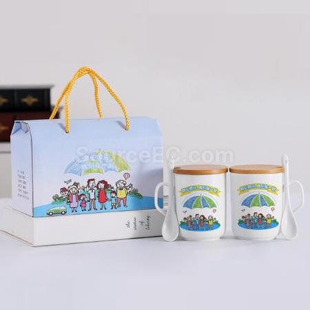 禮品訂造陶瓷杯套裝紀念品