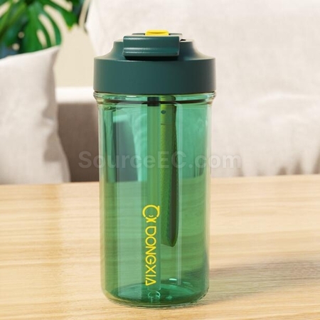 禮品訂造塑料雙飲水杯紀念品