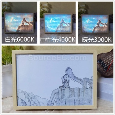 禮品訂造創意發光畫紀念品