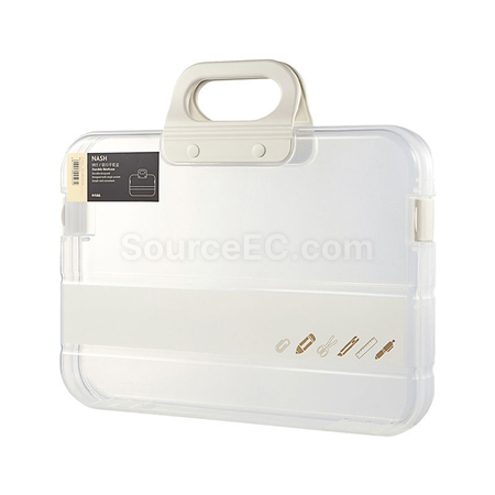 禮品訂造日系文青透明資料盒紀念品