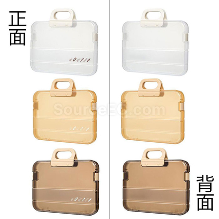 禮品訂造日系文青透明資料盒紀念品