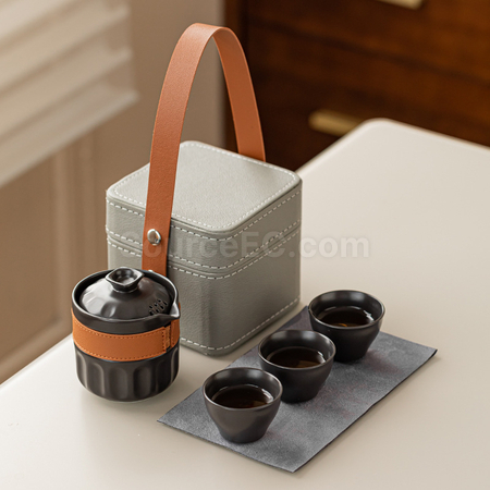 禮品訂造便攜茶具旅行套裝紀念品