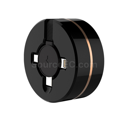 禮品訂造3合1伸縮充電線紀念品