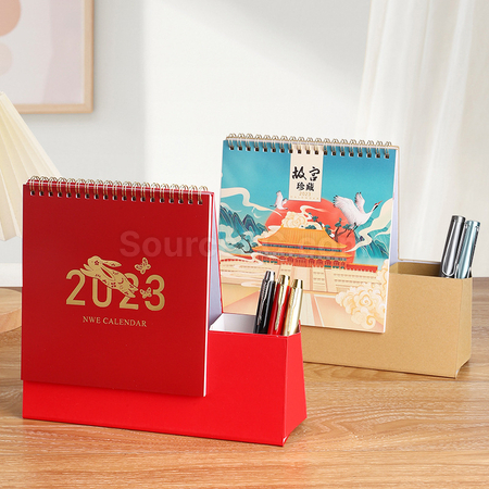 禮品訂造筆筒日曆紀念品